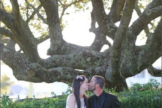 Couple kissing