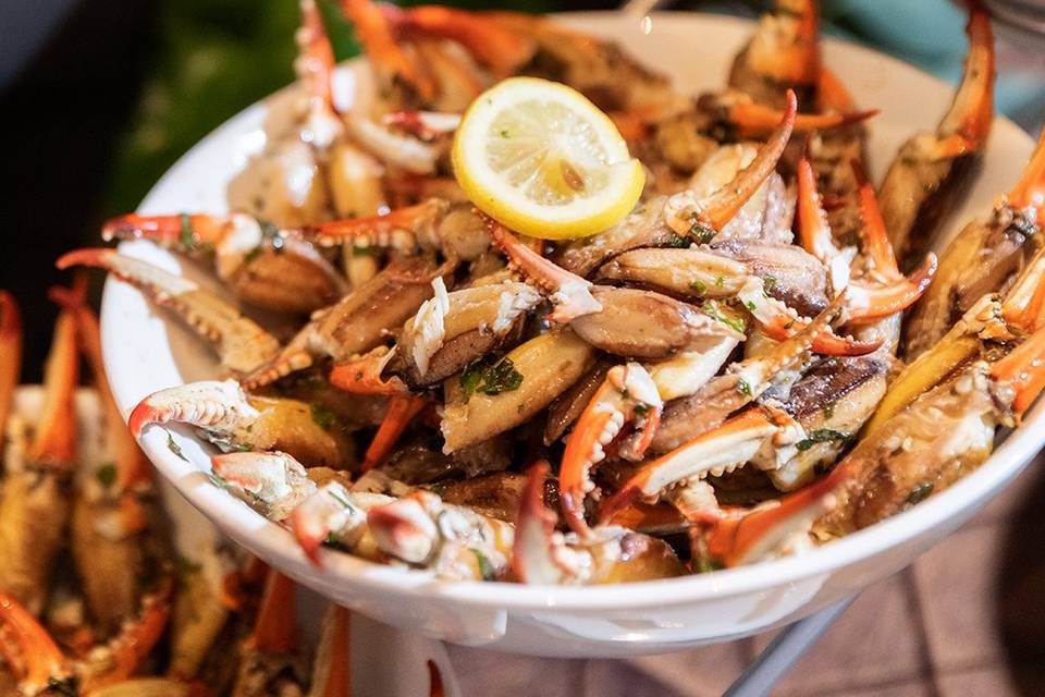 Seafood display