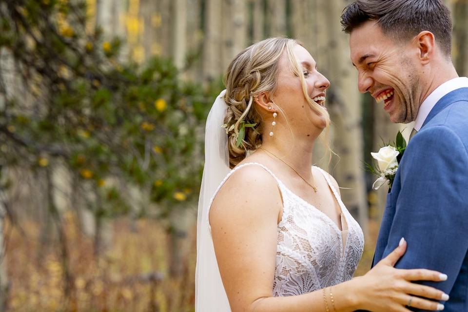 Crested Butte wedding photo