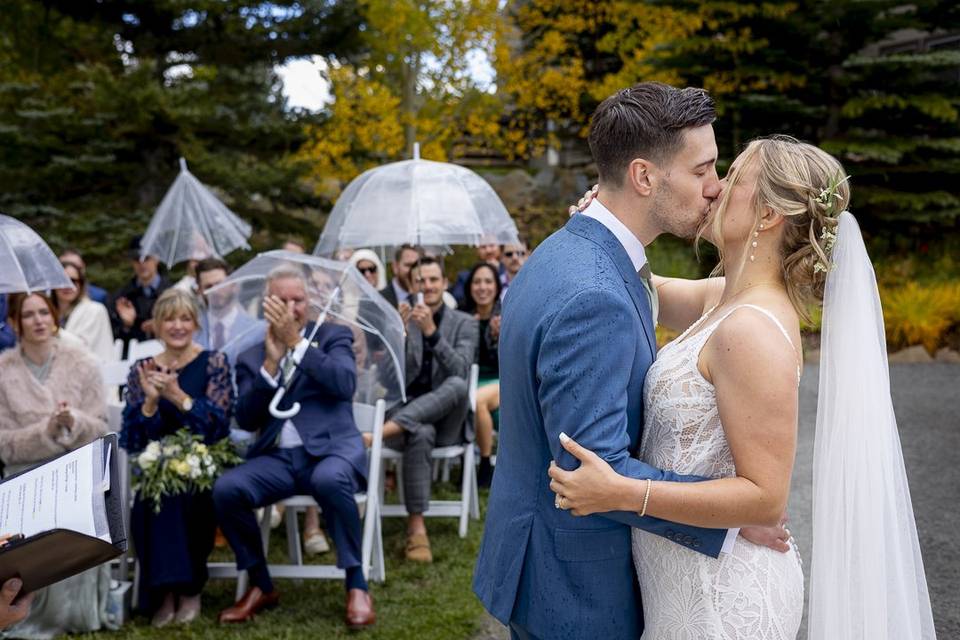 Crested Butte wedding photo