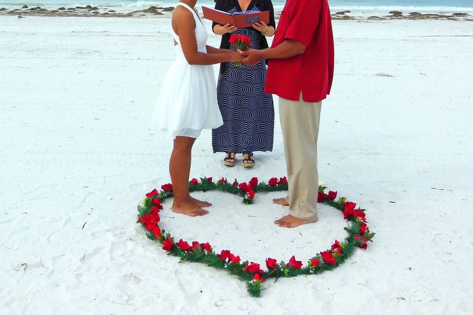 Beach wedding