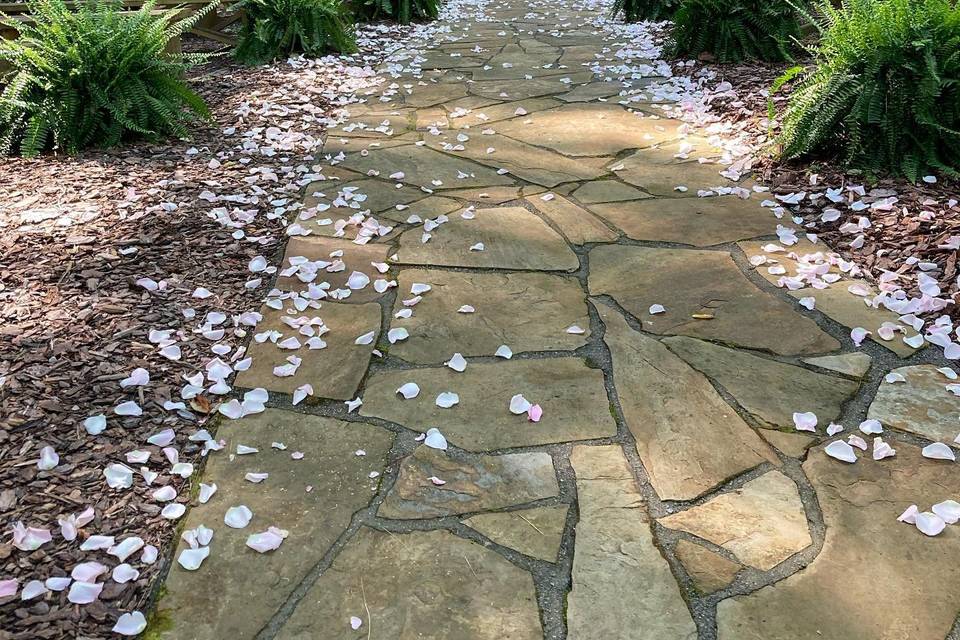 Petals on Aisle and Arbor