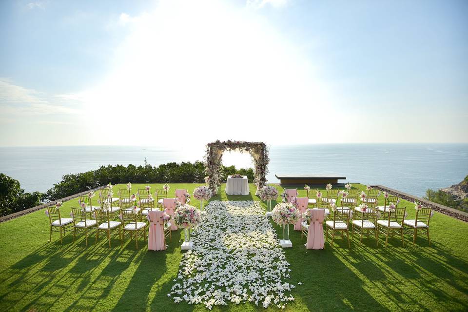 Waterfront View Ceremony
