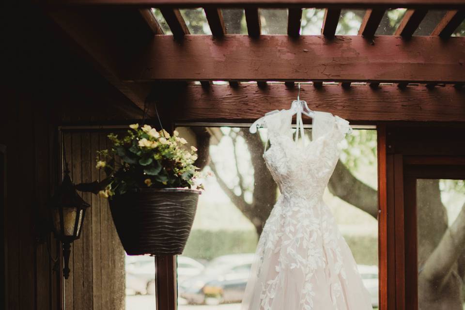 White dress