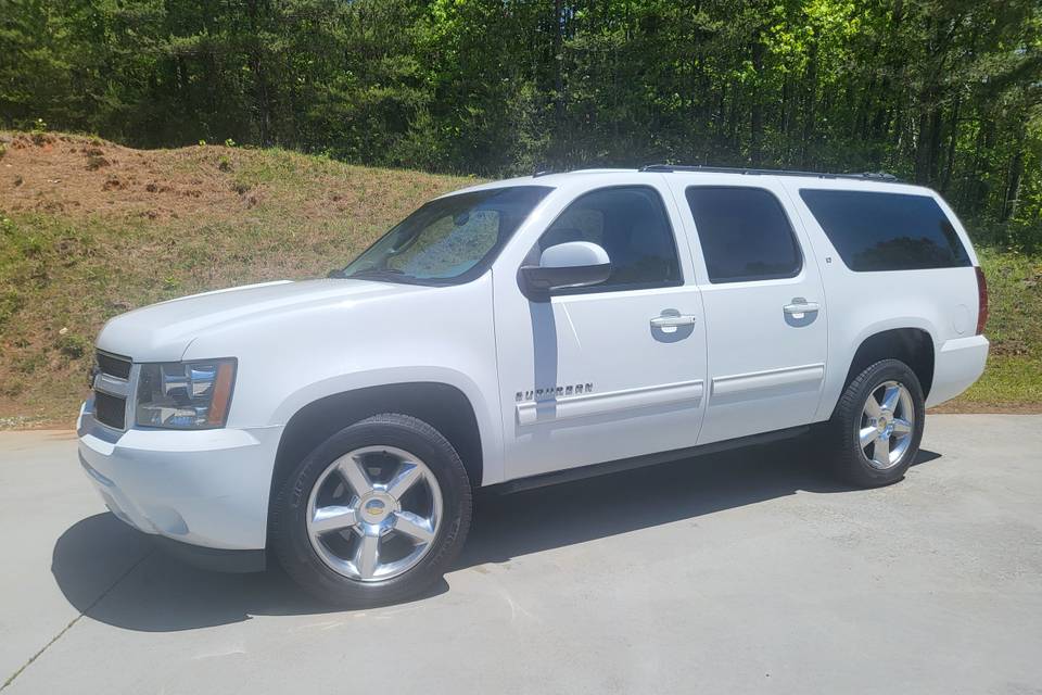 White Chev. Suburban