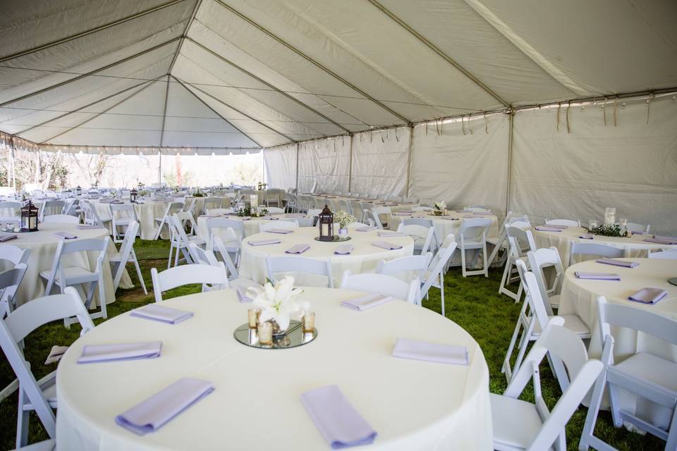 Event tent option
