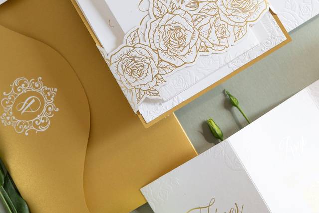Embossed Florals