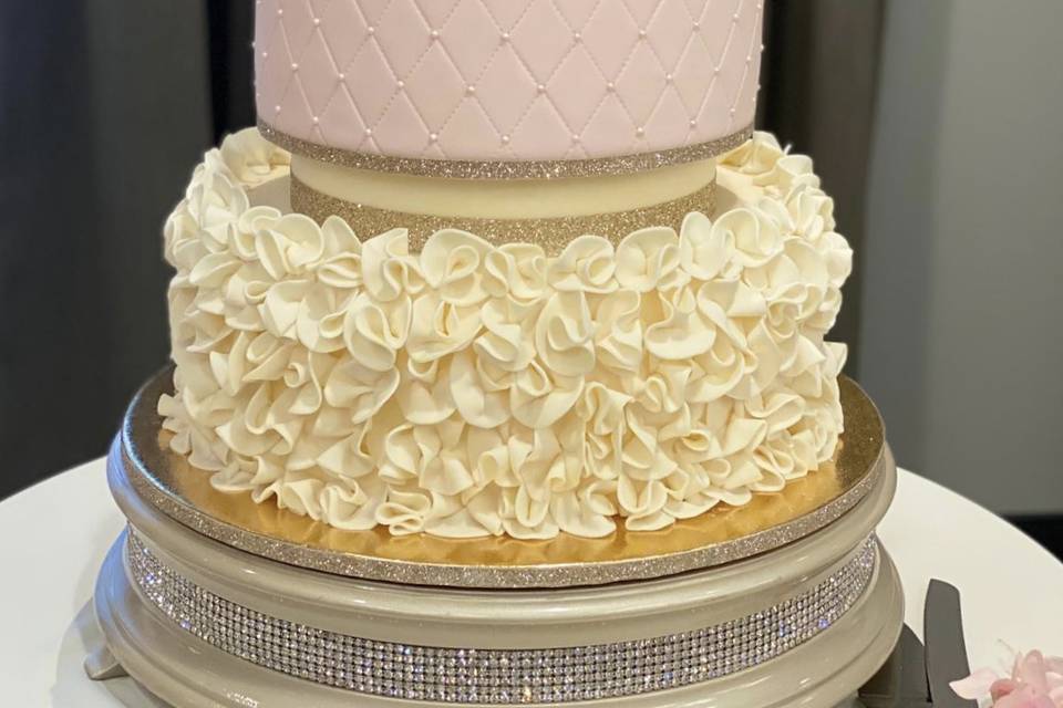 Wedding tall cake