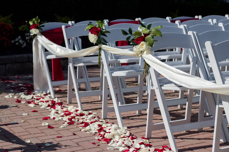 Aisle flowers