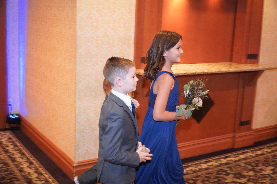 Flower Girl and Ring Bearer