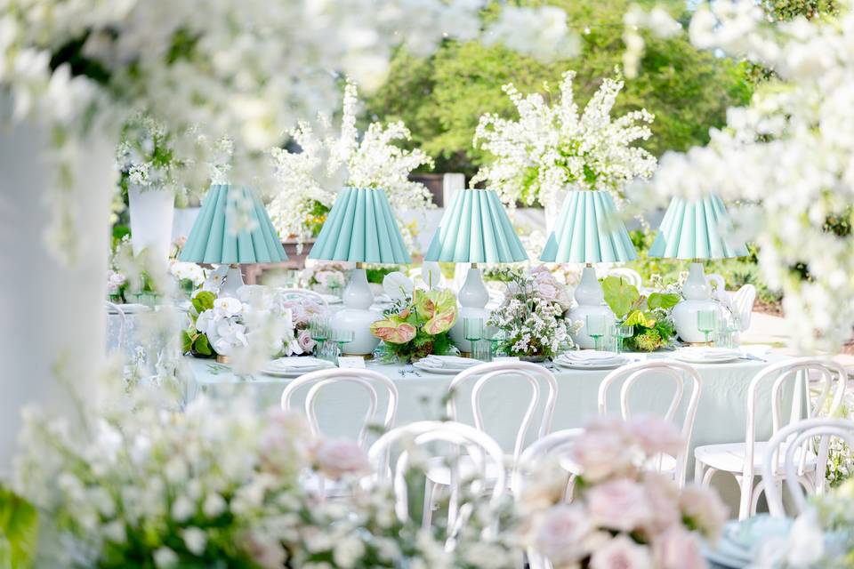 Reception decor
