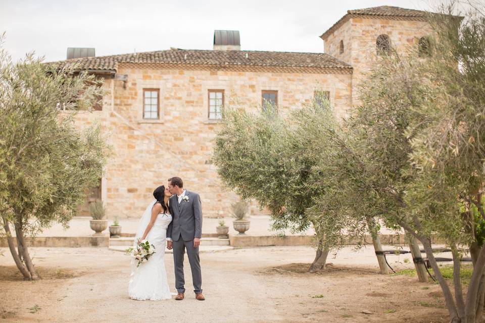 Couple kissing