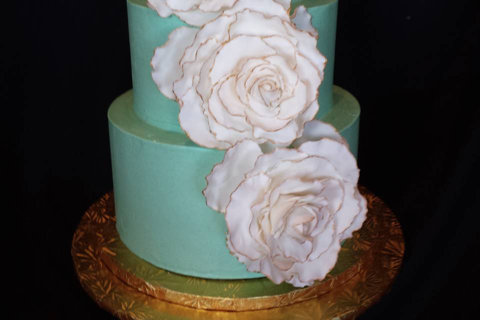 Colored buttercream