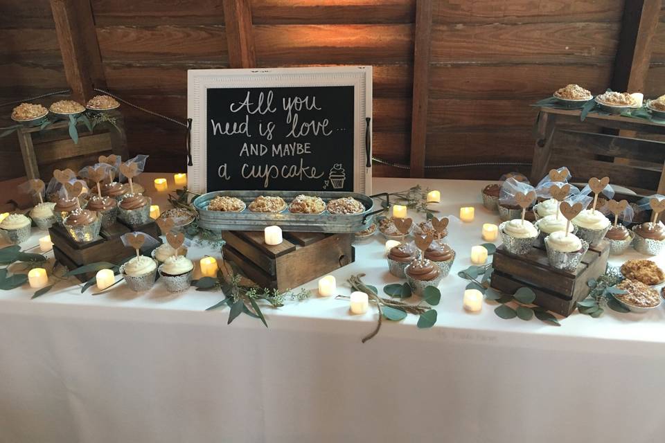 Dessert table