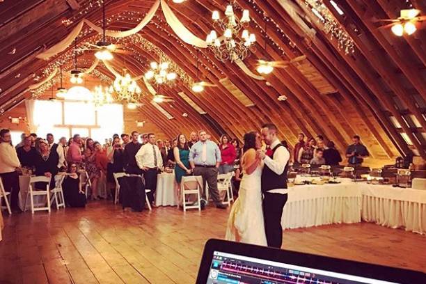 Their first dance