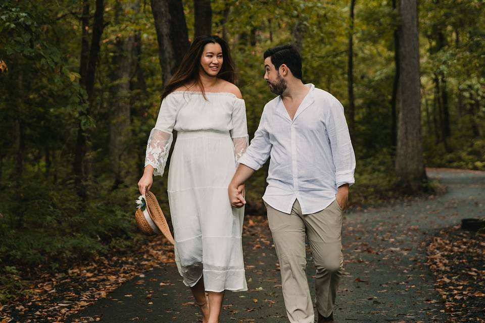 The happy couple