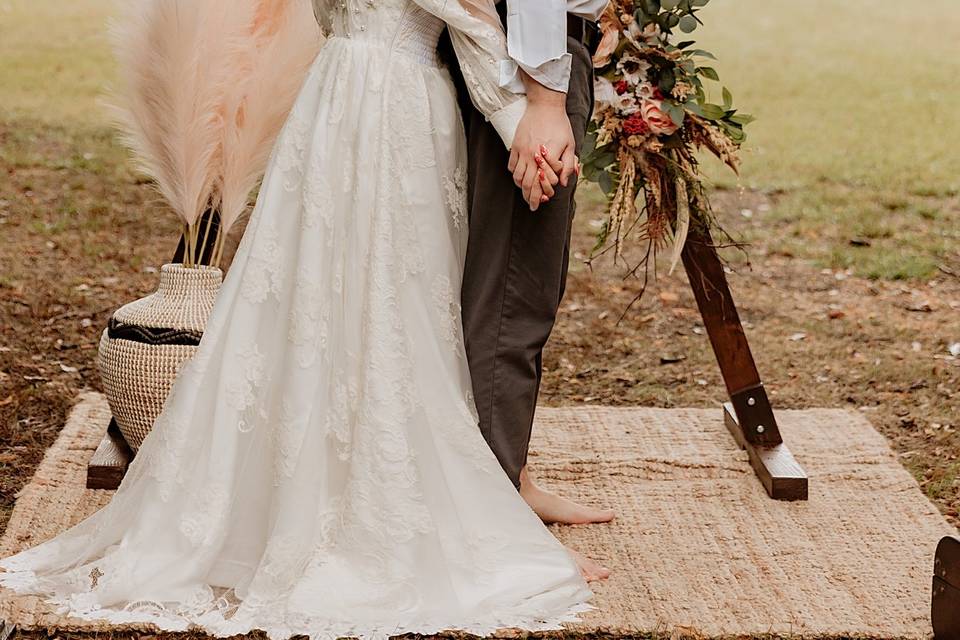 The newlyweds