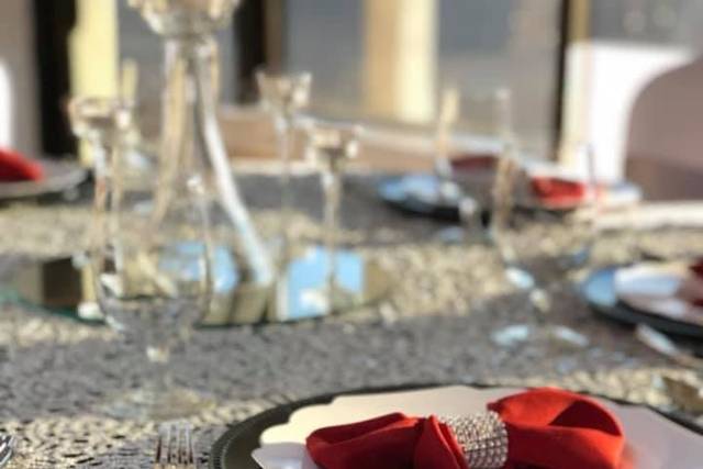 Setup - Hollywood Glam Decor