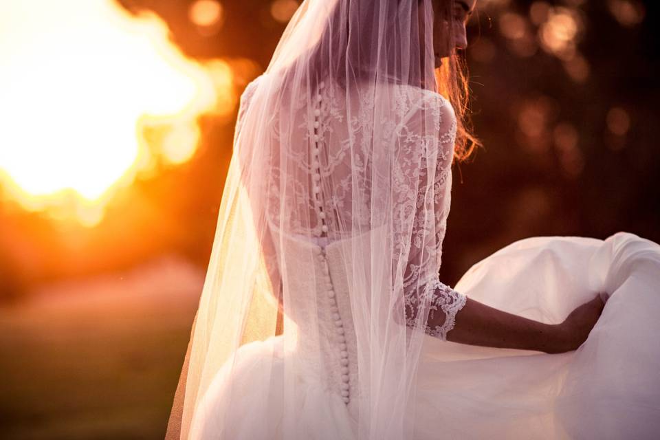 Sunset bride