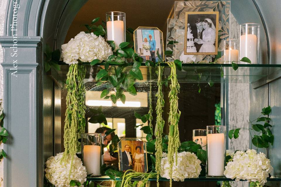 Details in the Crystal Room