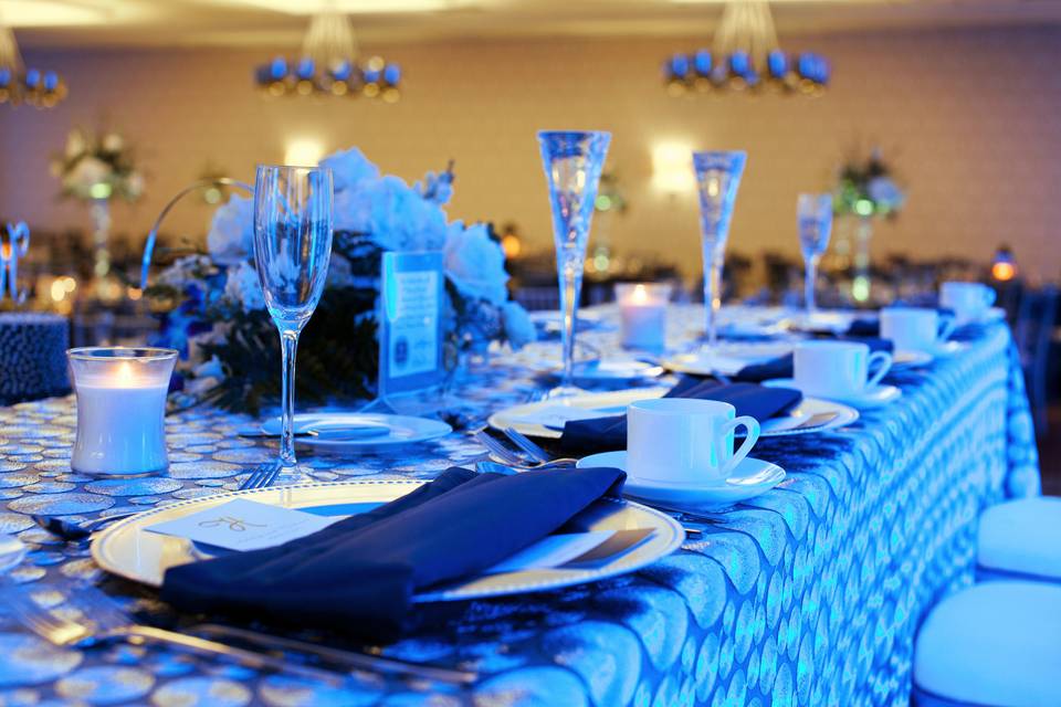 Wedding head table