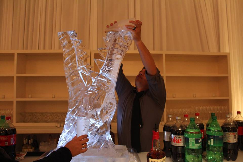 Vodka Ice Luges Sculpting Services