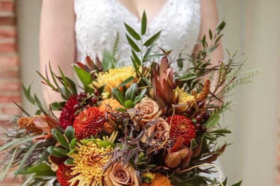 Fall-inspired bouquet