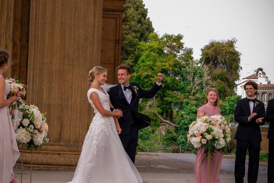 Palace of Fine Arts wedding