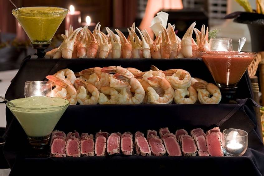 Seafood display