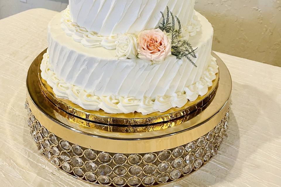 White Wedding Cake