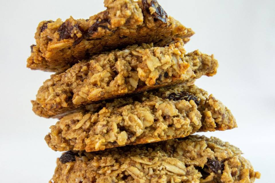 Raisin oat cookies