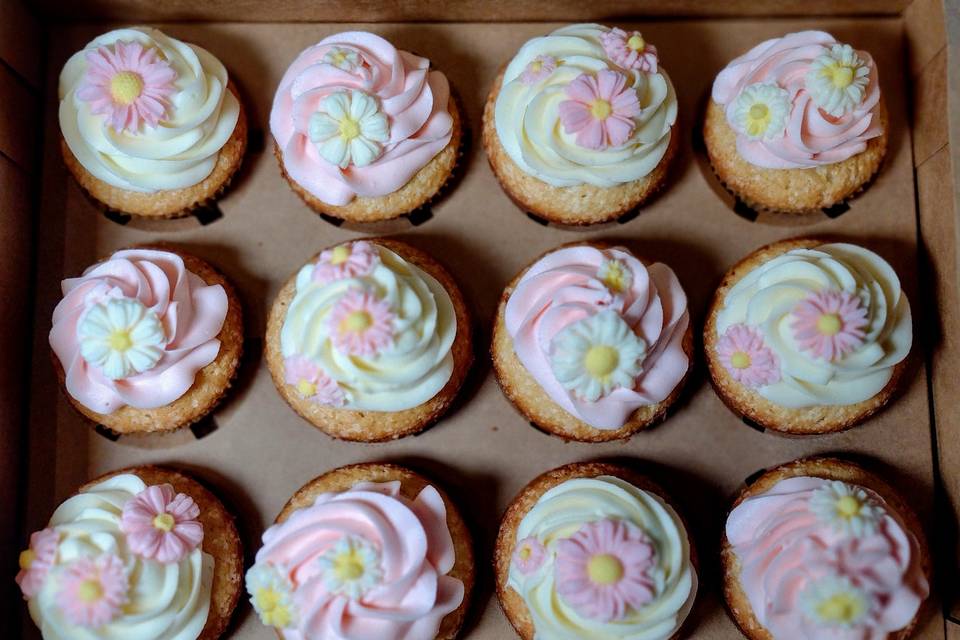 Daisy Cupcakes