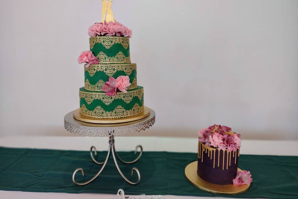 Colorful Cake Table