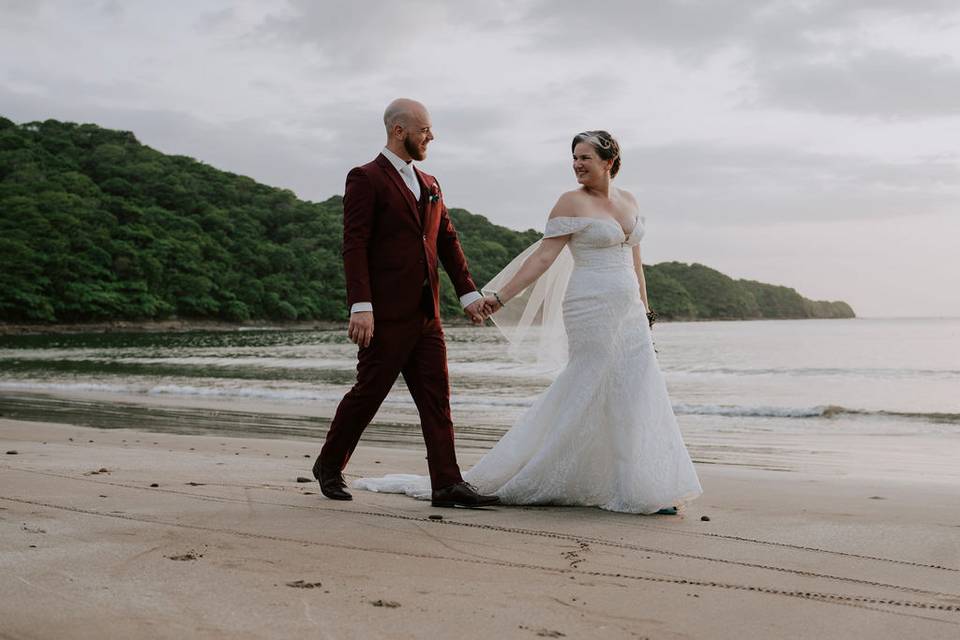 Bride and groom