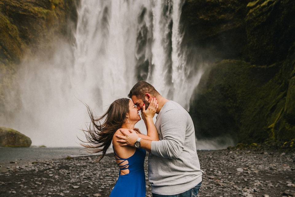 By the waterfall - Katie Bertagnolli Photography