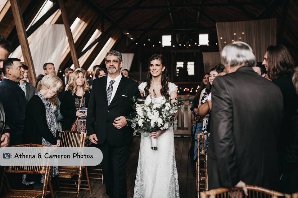 Indoor Loft Ceremony