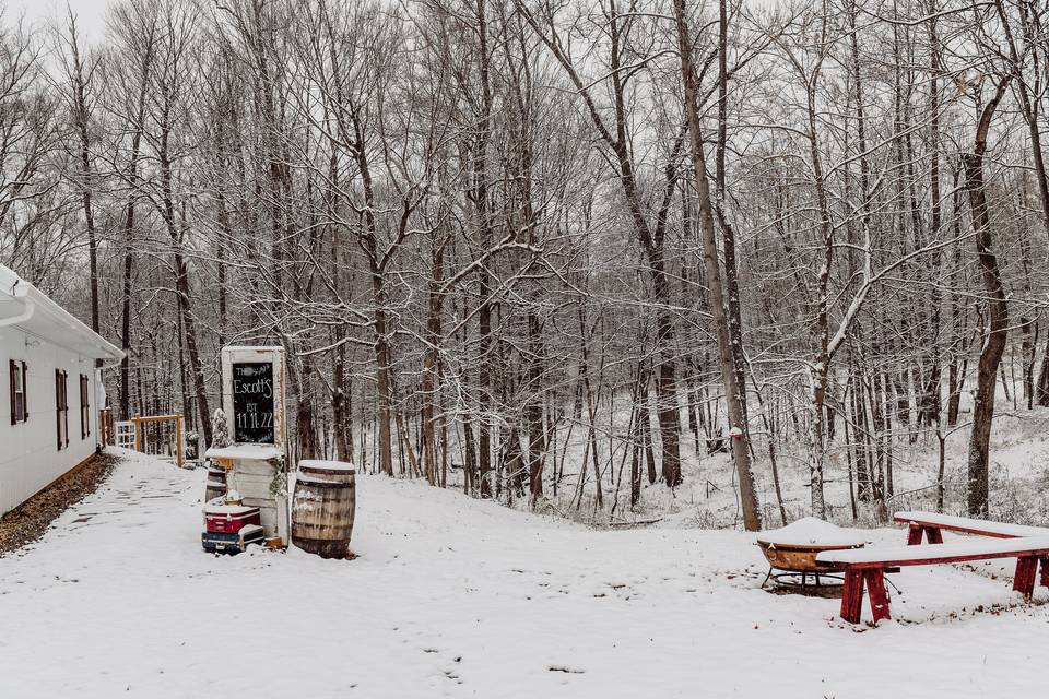 Even pretty in the snow