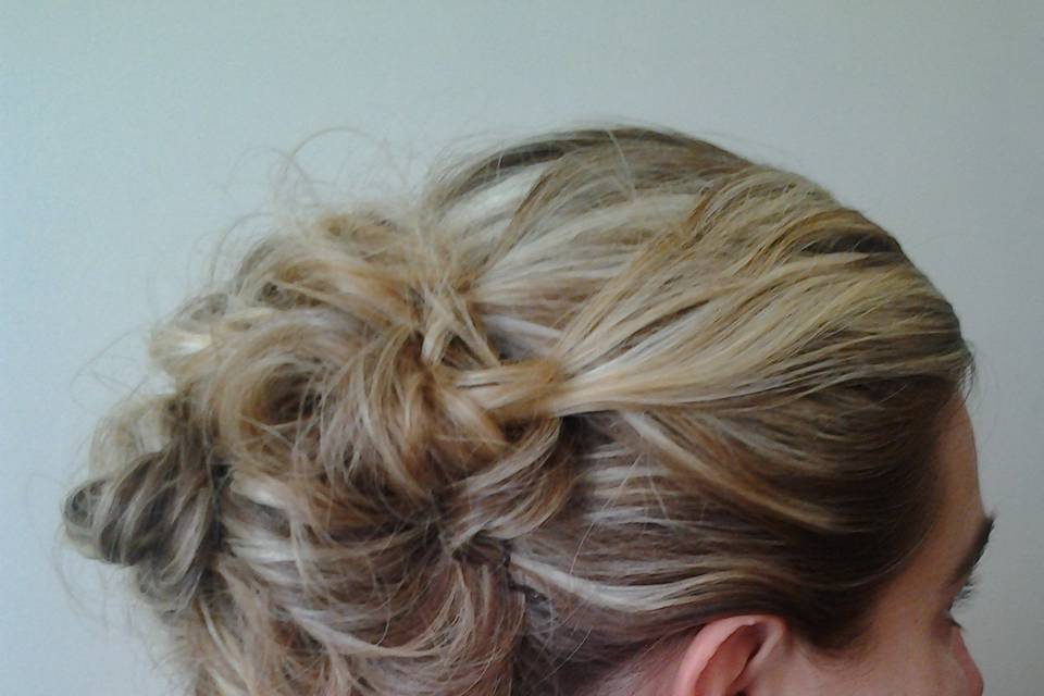 Hair up do