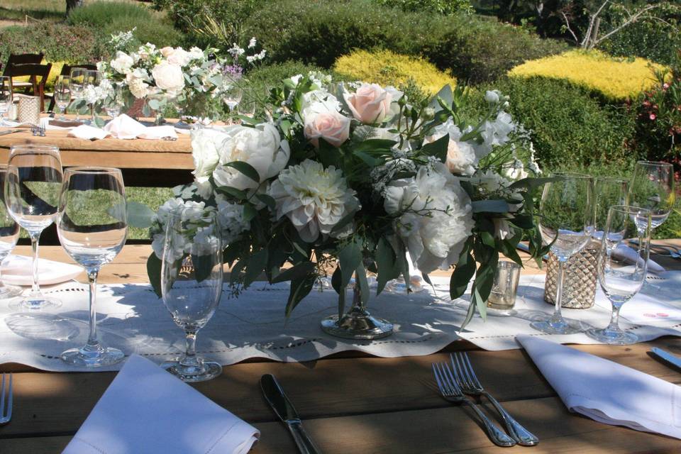 Reception Flowers Santa Cruz