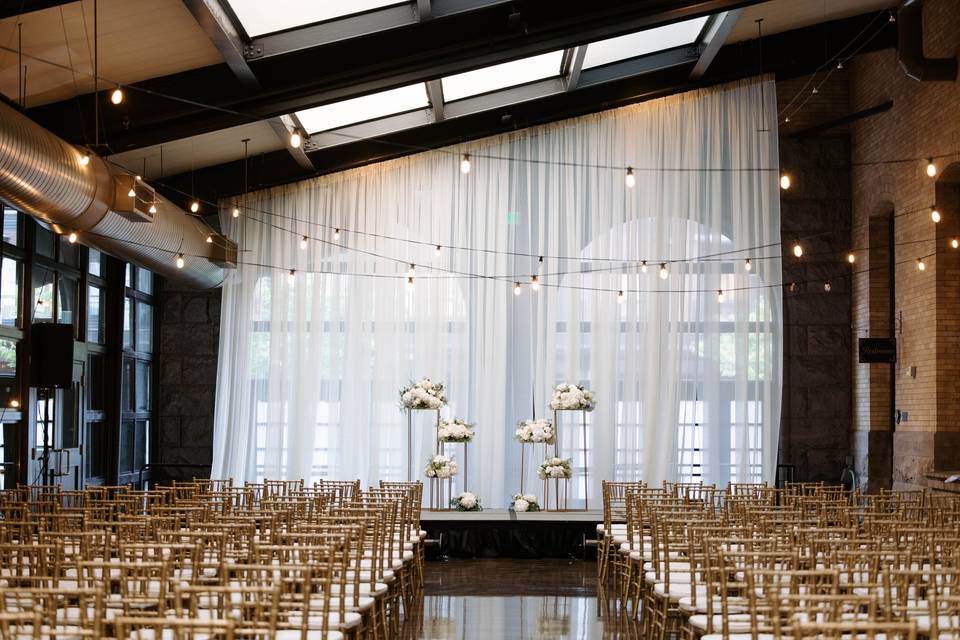 Winter Garden Ceremony