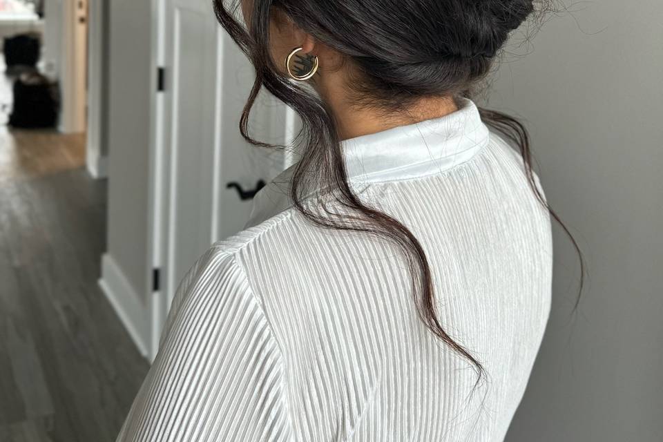 French Twist Updo