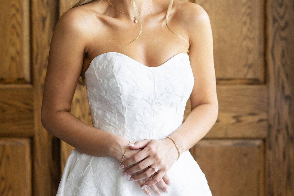 Soft Bridal Glam + Half-Up