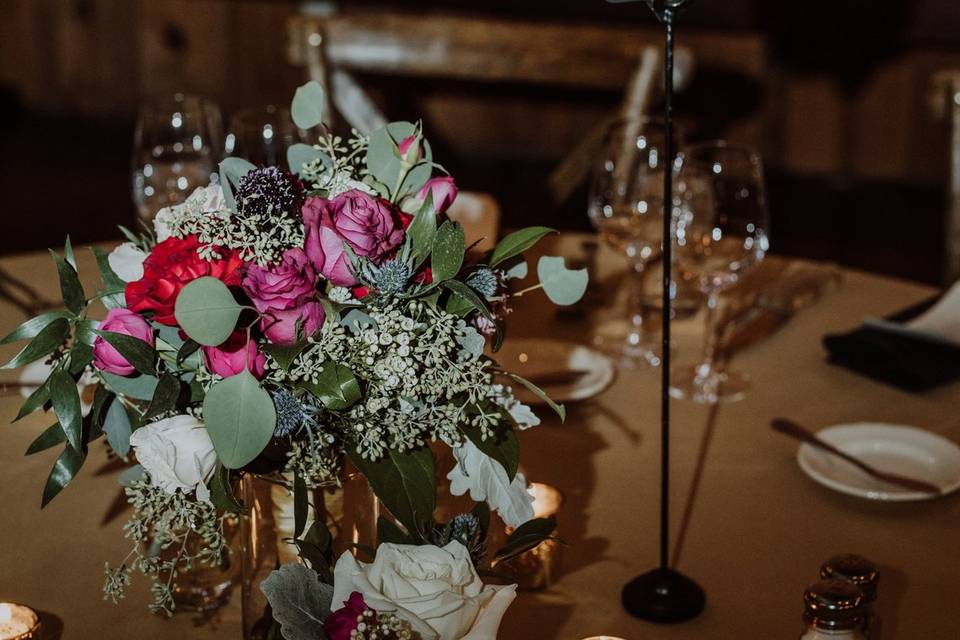 Flower centerpiece