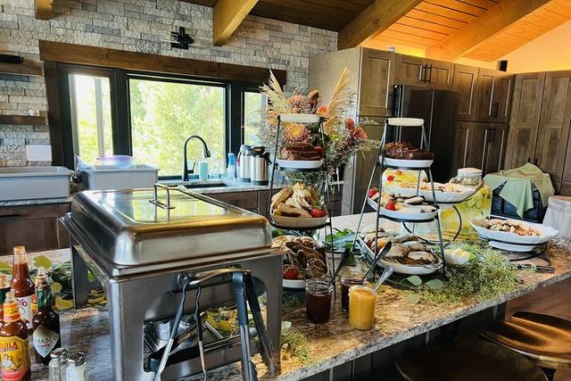 Buffet set up