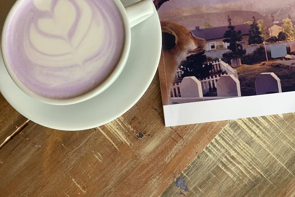 Taro latte