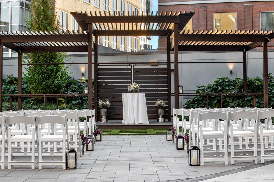 Rooftop Ceremony