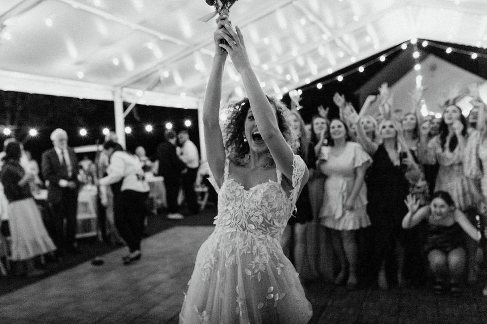 Bouquet Toss