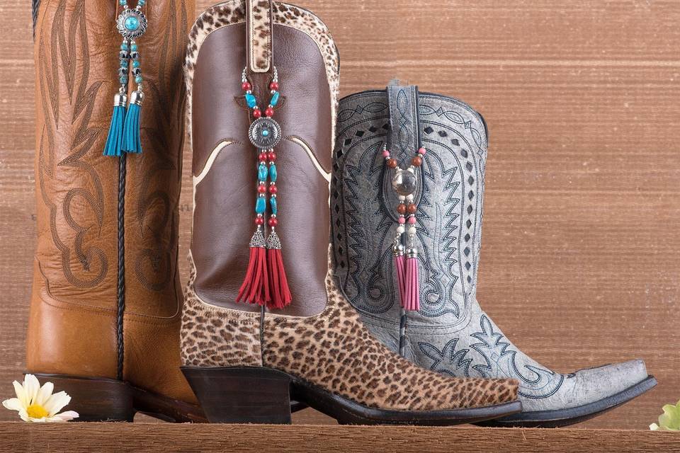 Western boot jewelry