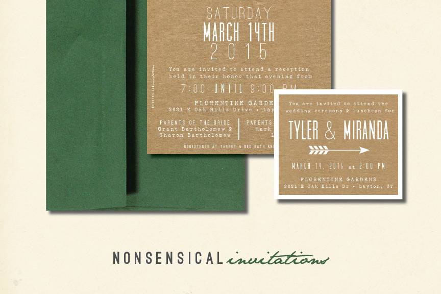 Nonsensical Invitations