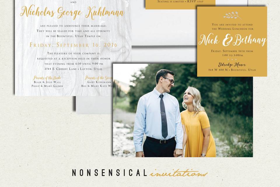 Nonsensical Invitations